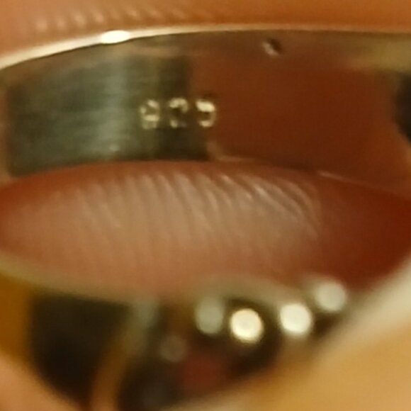 Sterling Silver Butterfly Amethyst Ring - Picture 12 of 12